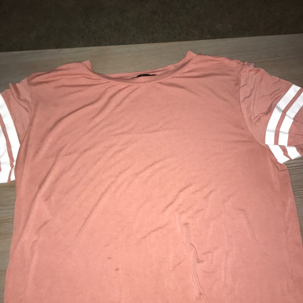 pink shirt that’s super cute!